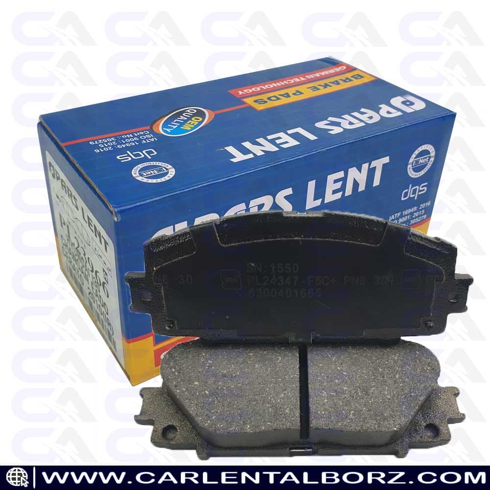 لنت ترمز جلو برلیانس H230 پارس لنت PARS LENT — تصویر ۲