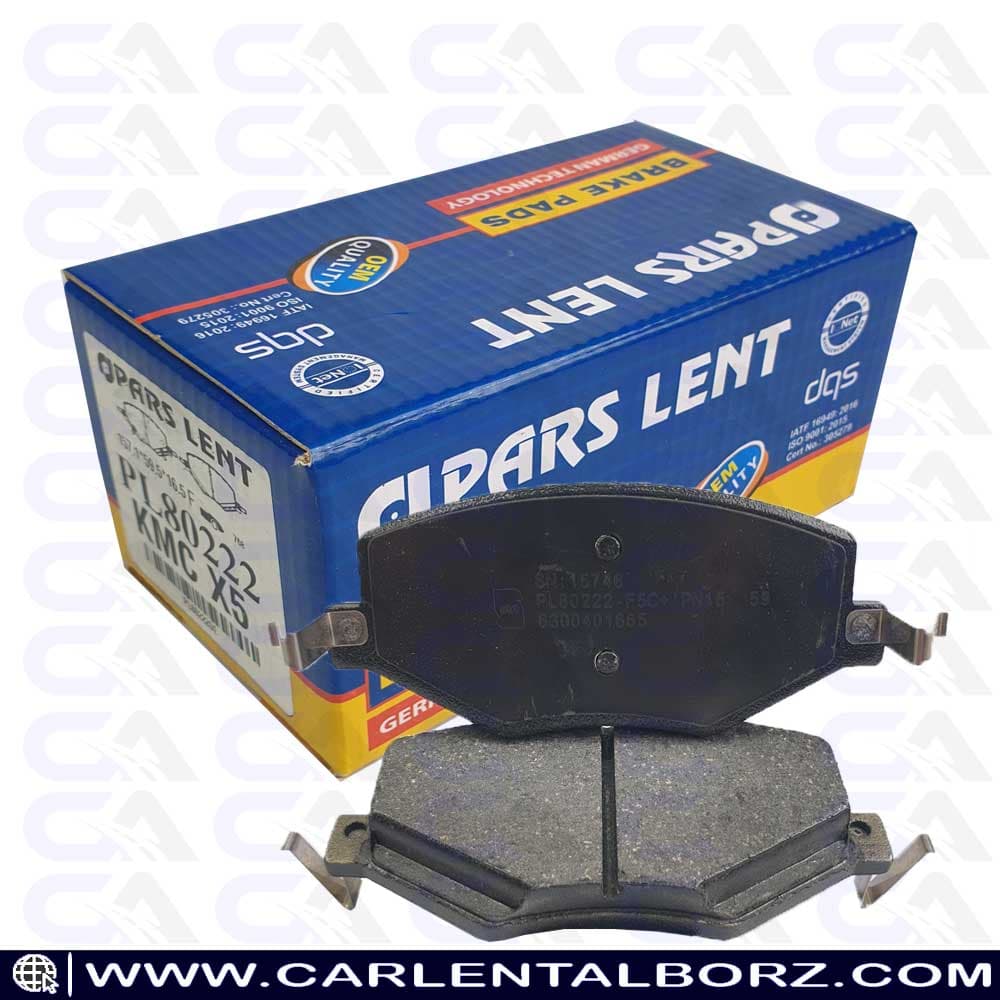 لنت ترمز جلو جک کی ام سی KMC X5 پارس لنت PARS LENT