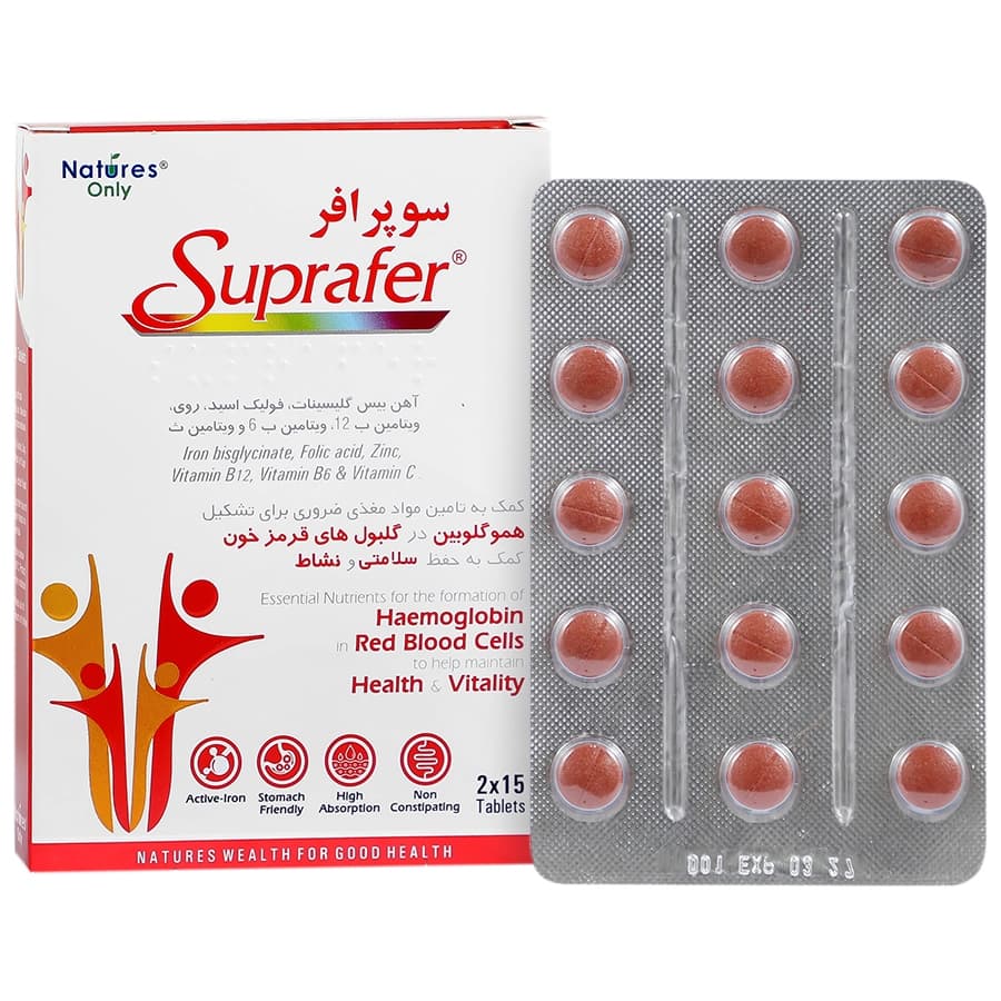 قرص سوپرافر نیچرز اونلی 30 عددی — تصویر ۵