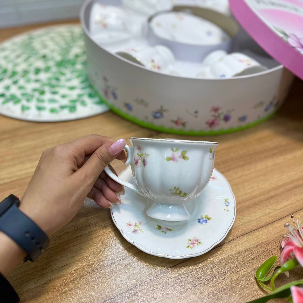 ست چایخوری ۱۲ پارچه ۶ نفره کد 5175