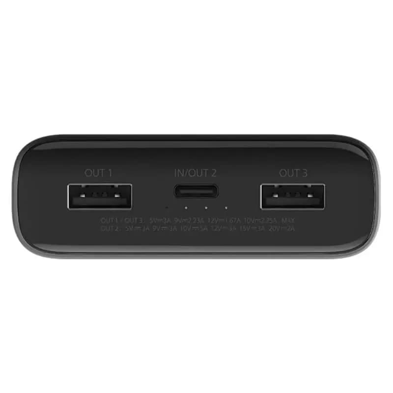 پاوربانک شیائومی مدل PB2050SZM PLM07ZM ظرفیت 20000 میلی آمپر ساعت — تصویر ۶