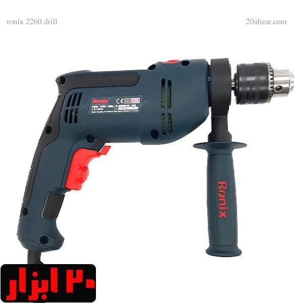 دریل چکشی 750 وات 13 میلیمتری رونیکس مدل 2260