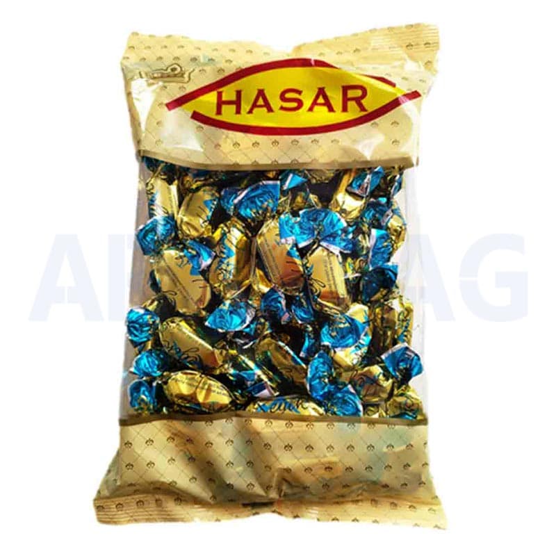 شکلات پذیرایی هاسار HASAR با مغز شکلاتی مدل keyik وزن 1 کیلویی