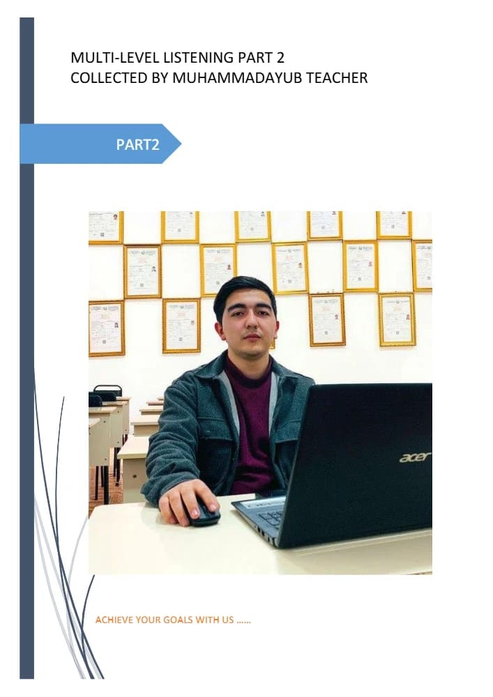 کتاب Multilevel_Listening_Part2 (بخش ۲ شنیداری چند سطحی) نسخه انگلیسی PDF | tushgan