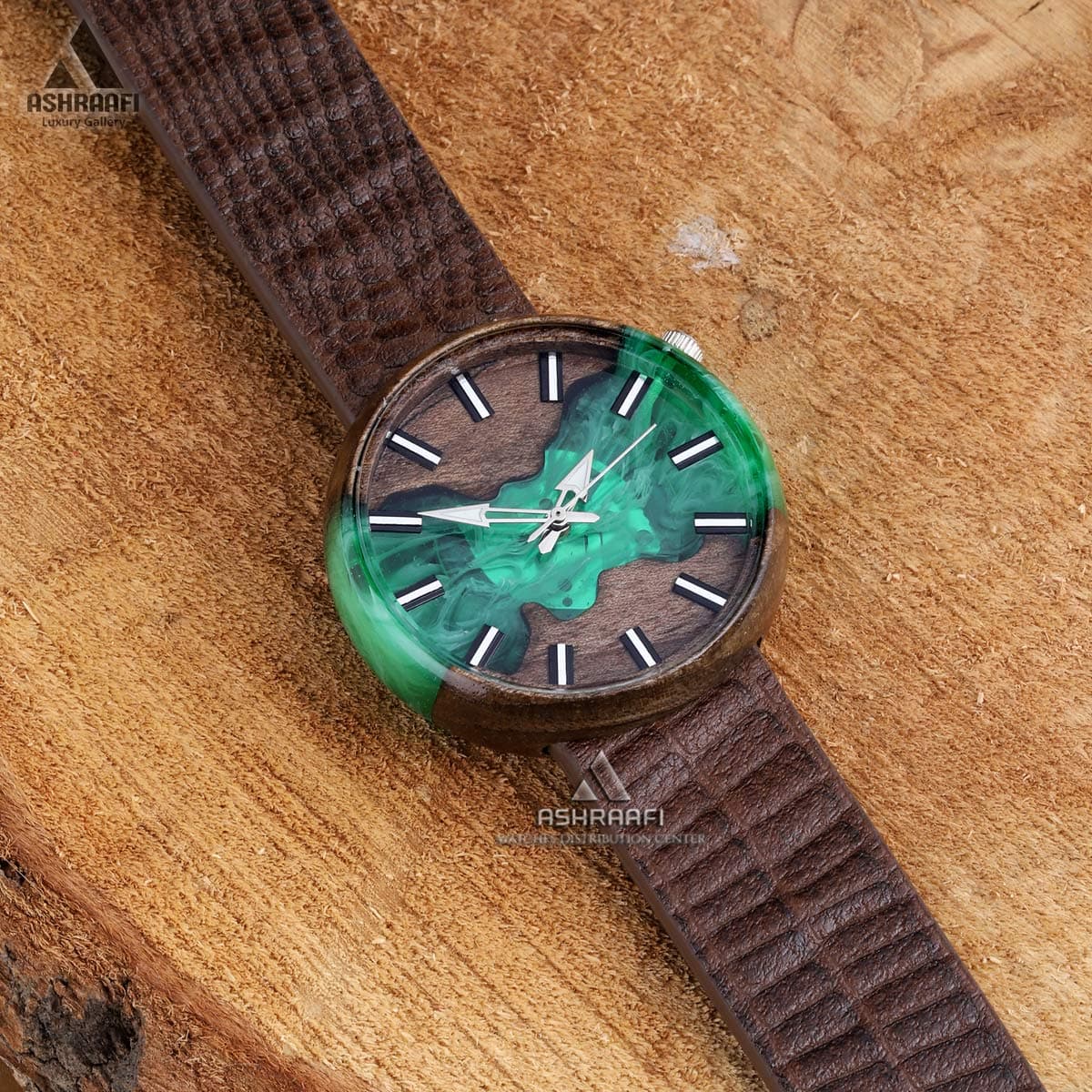 ساعت مچی چوبی ام دبلیو Wooden Watch M-BRG — تصویر ۶