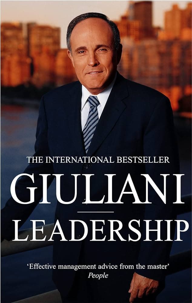 کتاب Leadership (رهبری) نسخه انگلیسی PDF | Rudolf Giuliani