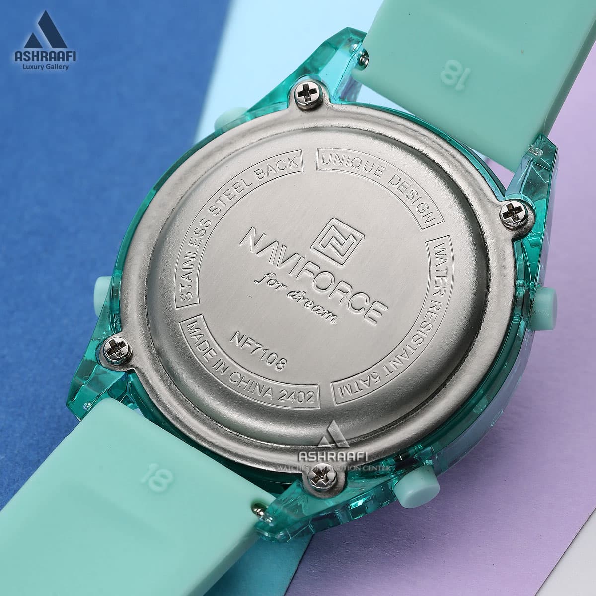 ساعت زنانه نیوی فورس Naviforce NF7108G — تصویر ۴