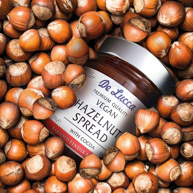 کرم فندق کاکائویی De Lucca سری Hazelnut Spread وزن 350 گرمی — تصویر ۲