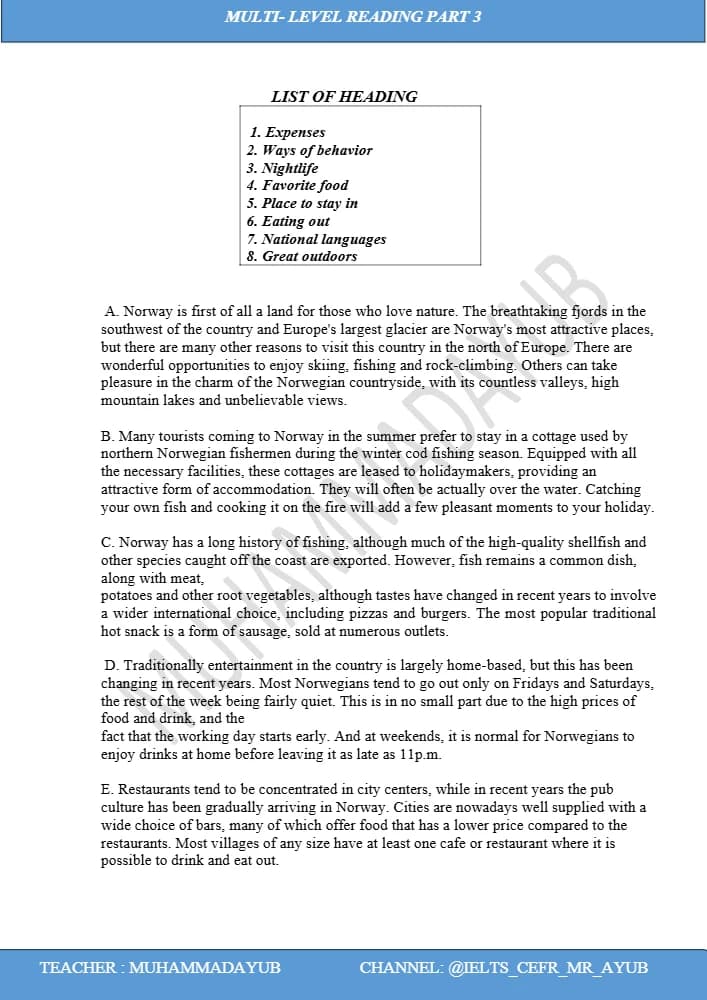 کتاب LIST OF HEADING TUSHGAN (لیست تیپ‌های هِدینگ) نسخه انگلیسی PDF | MR.AYUB