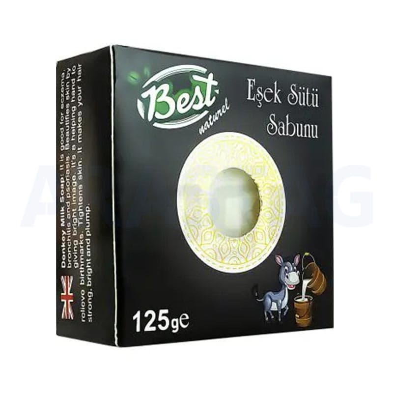 صابون شیر الاغ Best Naturel وزن 125 گرمی
