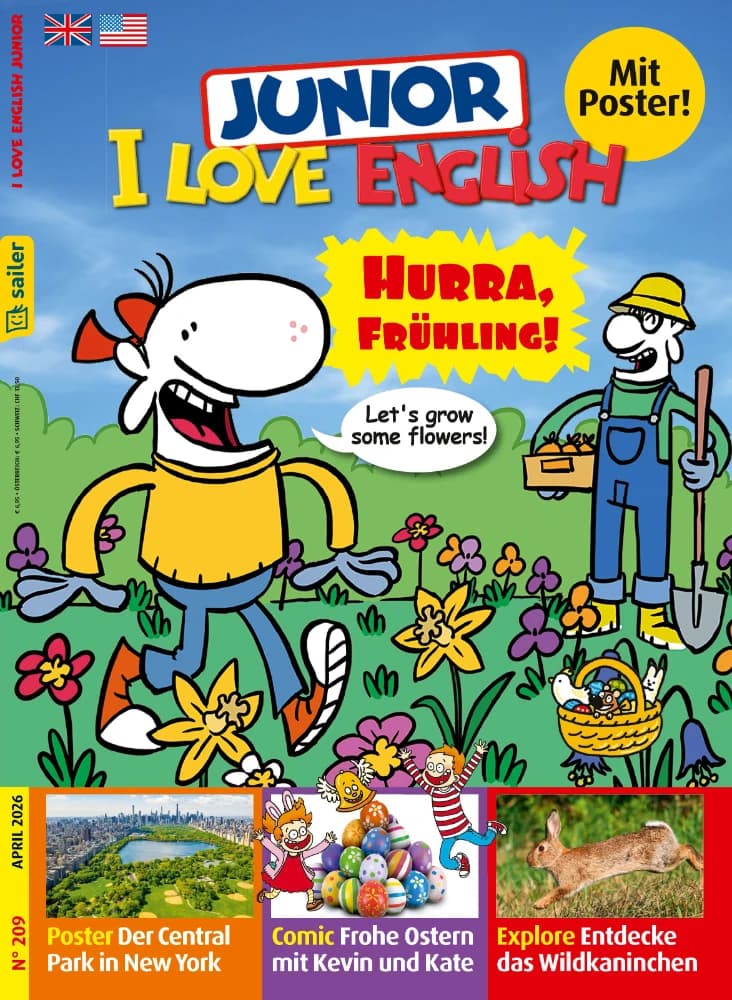 کتاب I Love English Junior April 2026 (مجله آی لاو انگلیش جونیور – آوریل ۲۰۲۶) نسخه انگلیسی PDF | نامشخص
