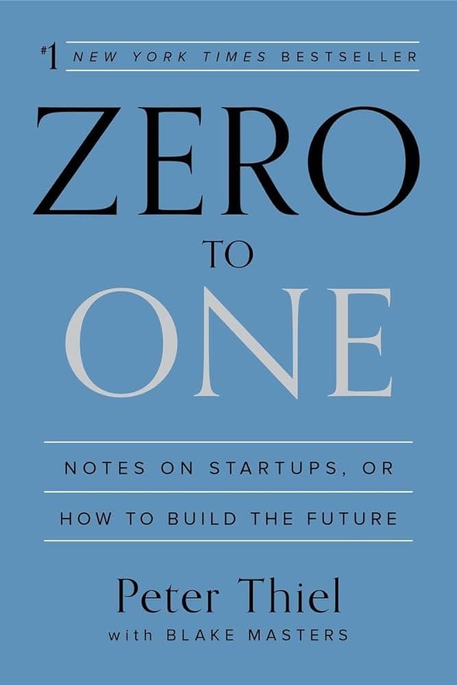 کتاب Zero to One: Notes on Startups, or How to Build the Future نسخه انگلیسی (از صفر تا یک) PDF | Peter Thiel