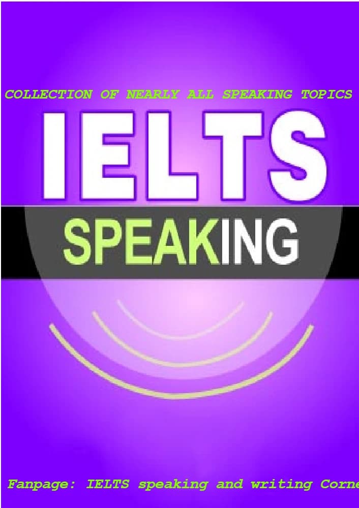 کتاب IELTS Speaking Topics Collection (مجموعه موضوعات گفتاری آیلتس) نسخه انگلیسی PDF