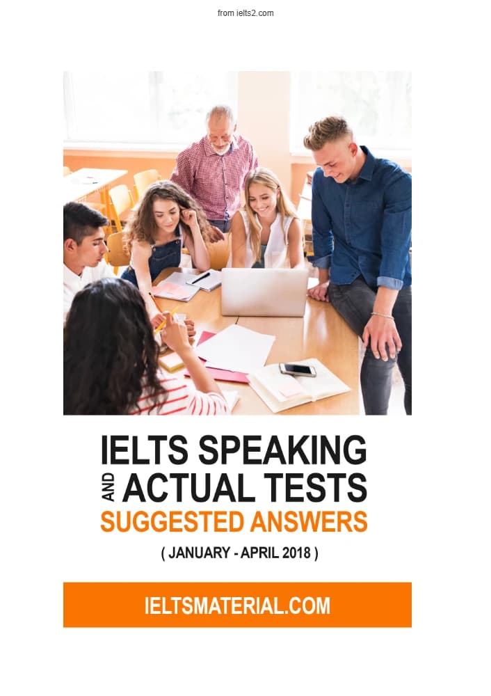 کتاب IELTS Speaking Actual Tests January–April 2018 (آزمون‌های واقعی گفتاری آیلتس، ژانویه تا آوریل ۲۰۱۸) نسخه انگلیسی PDF — تصویر ۲