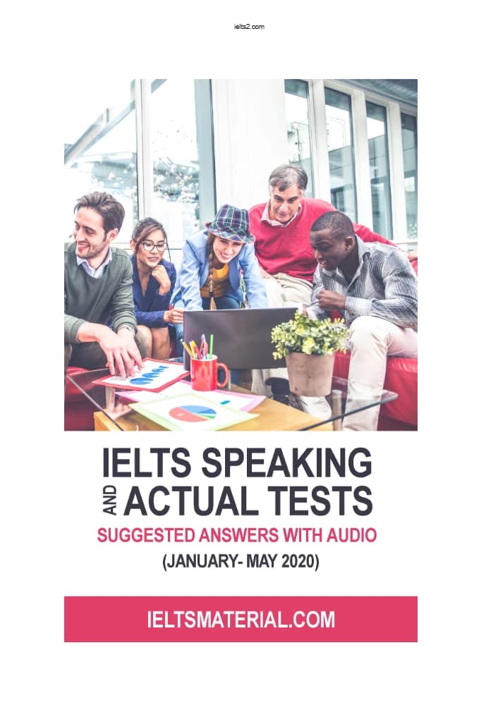 تاب IELTS Speaking Actual Tests Jan–May 2020 (آزمون‌های واقعی گفتاری آیلتس، ژانویه تا مه ۲۰۲۰) نسخه انگلیسی PDF — تصویر ۲