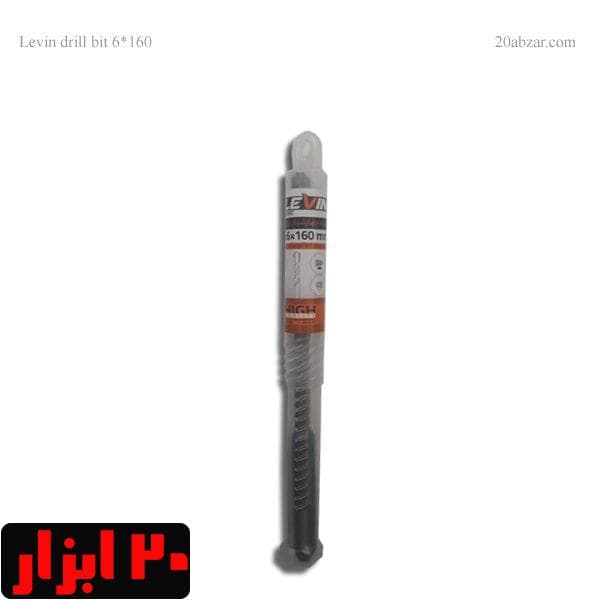 مته چهار شیار دو الماسه لوین سایز ۶ طول ۱۶ — تصویر ۲