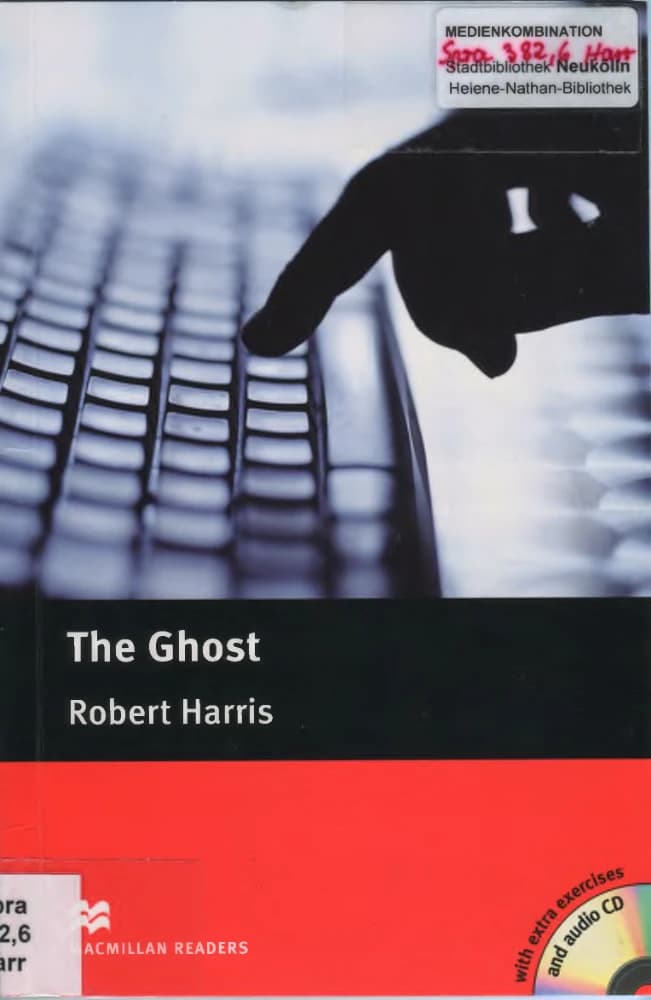 کتاب The Ghost (شبح) نسخه انگلیسی PDF | رابرت هریس