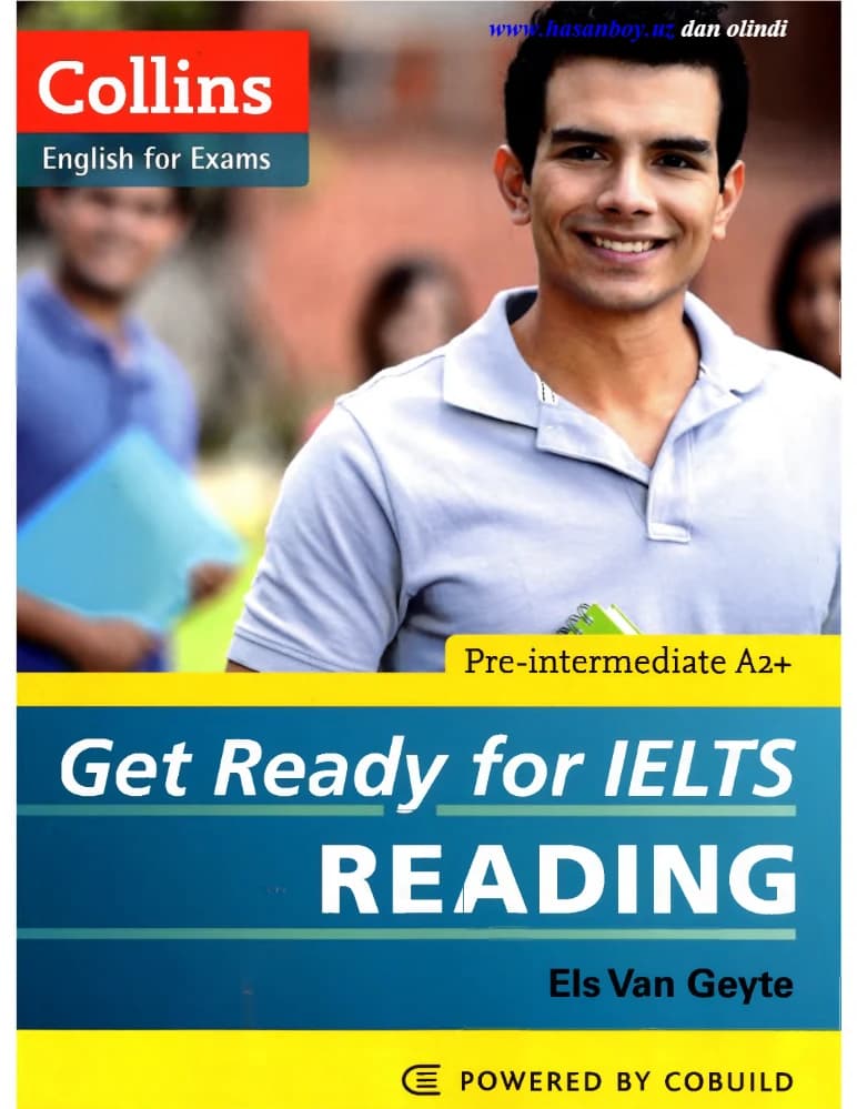 کتاب Get Ready for IELTS Reading Pre-Intermediate (آمادگی آیلتس – مهارت خواندن سطح پیش‌متوسط) نسخه انگلیسی PDF | انتشارات کالینز