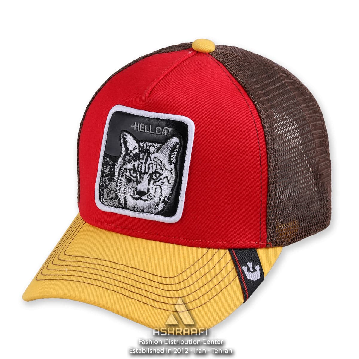 کلاه گورین طرح گربه Trucker Cap HA177