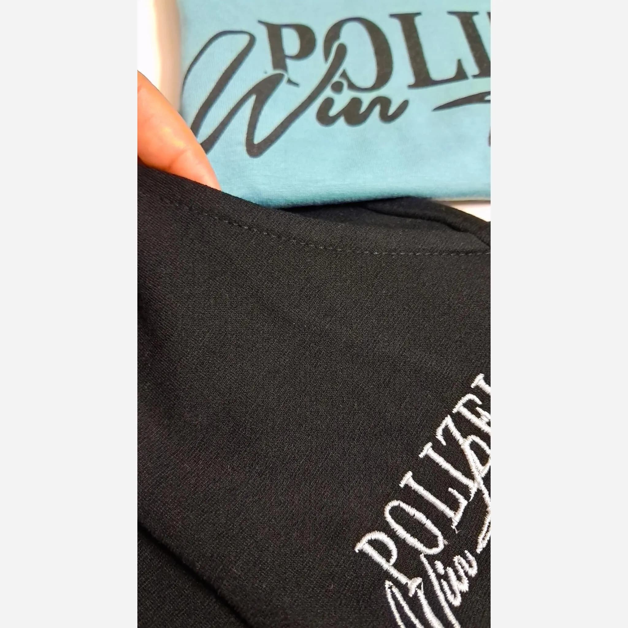 ست تیشرت و شلوارک پسرانه طرح polizei جنس پنبه لاکرا و دورس — تصویر ۸