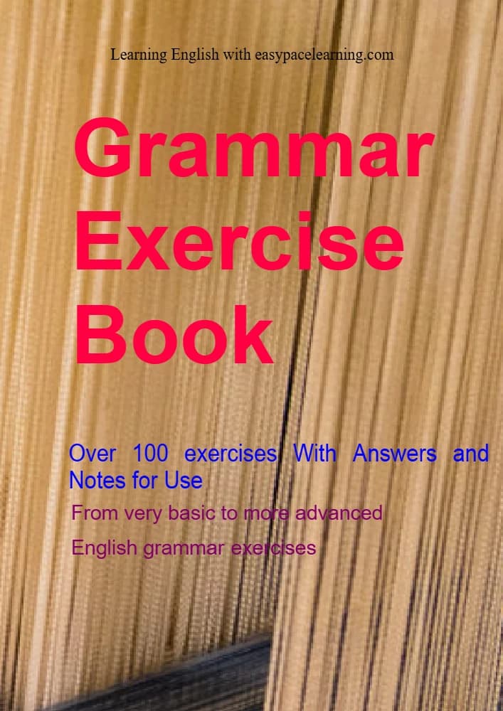 کتاب Grammar Exercise Book (کتاب تمرین گرامر) نسخه انگلیسی PDF | نامشخص