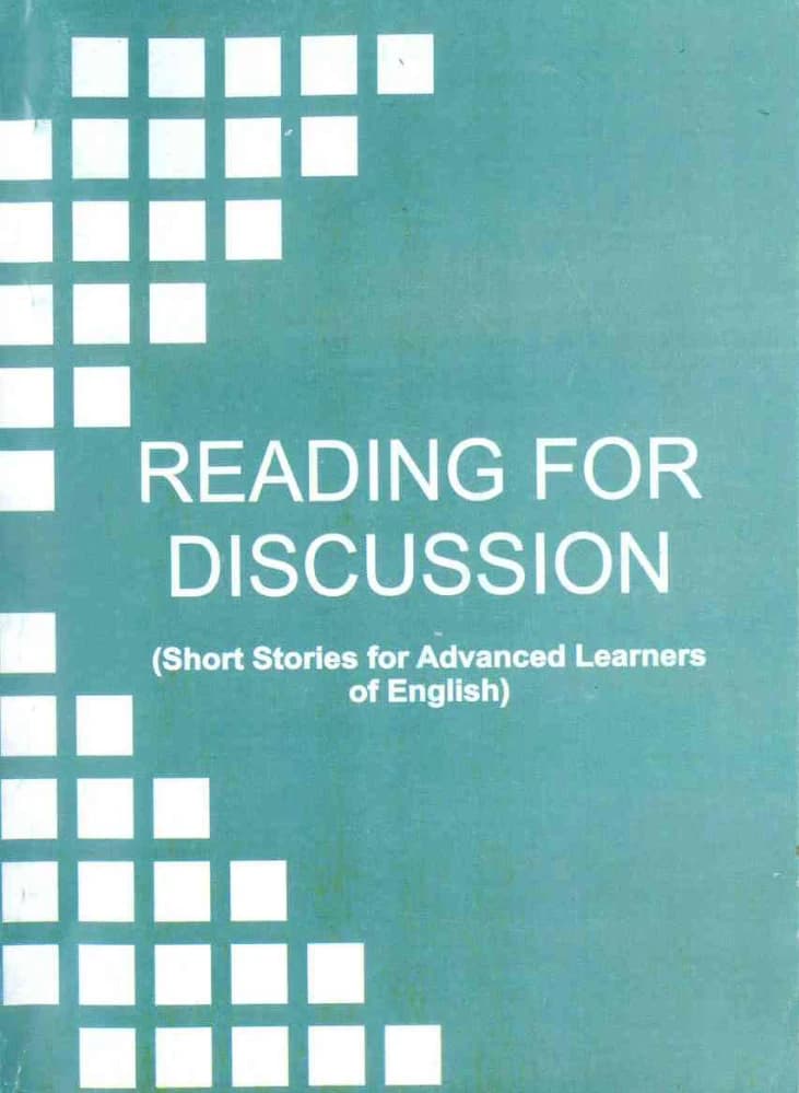 کتاب Reading for Discussion (خواندن برای بحث – داستانهای کوتاه برای سطوح پیشرفته) نسخه انگلیسی PDF | جی. گاسپاریان