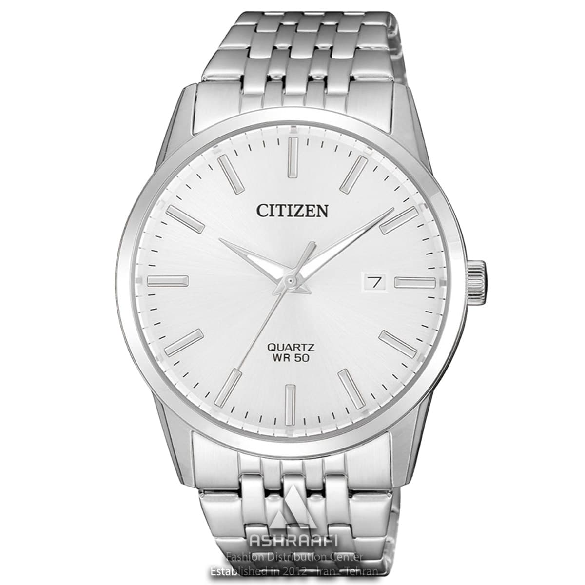ساعت سیتیزن صفحه نقره‌ای Citizen BI5000-87A