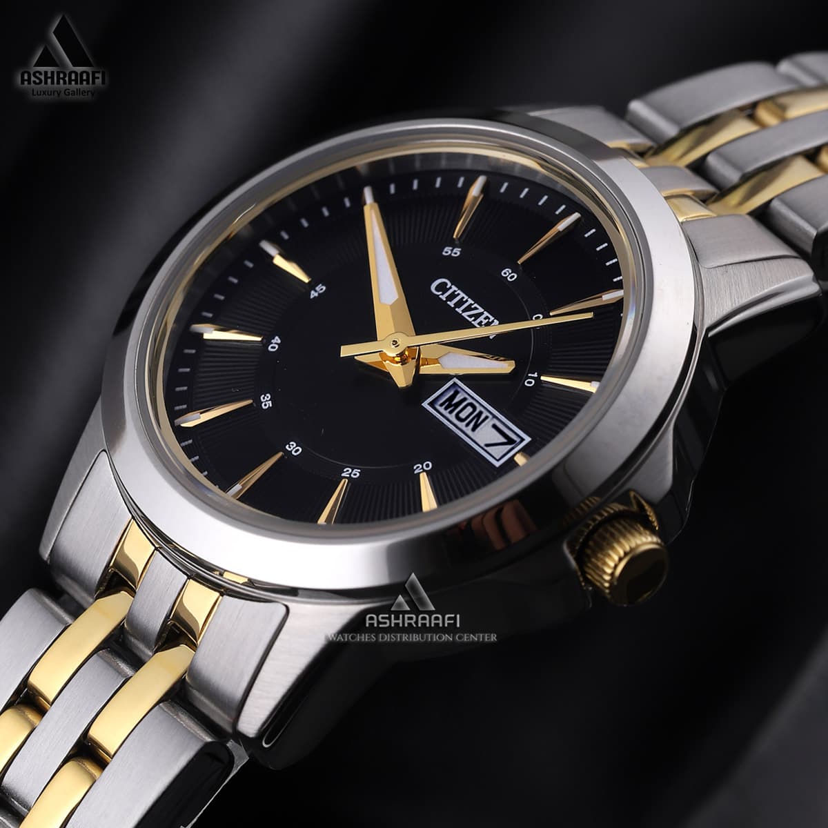 ساعت سیتیزن صفحه مشکی Citizen EQ0608-55E — تصویر ۳