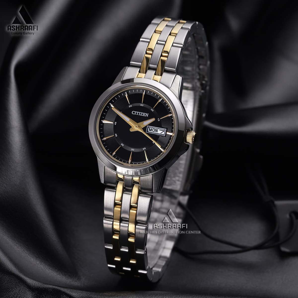 ساعت سیتیزن صفحه مشکی Citizen EQ0608-55E — تصویر ۲
