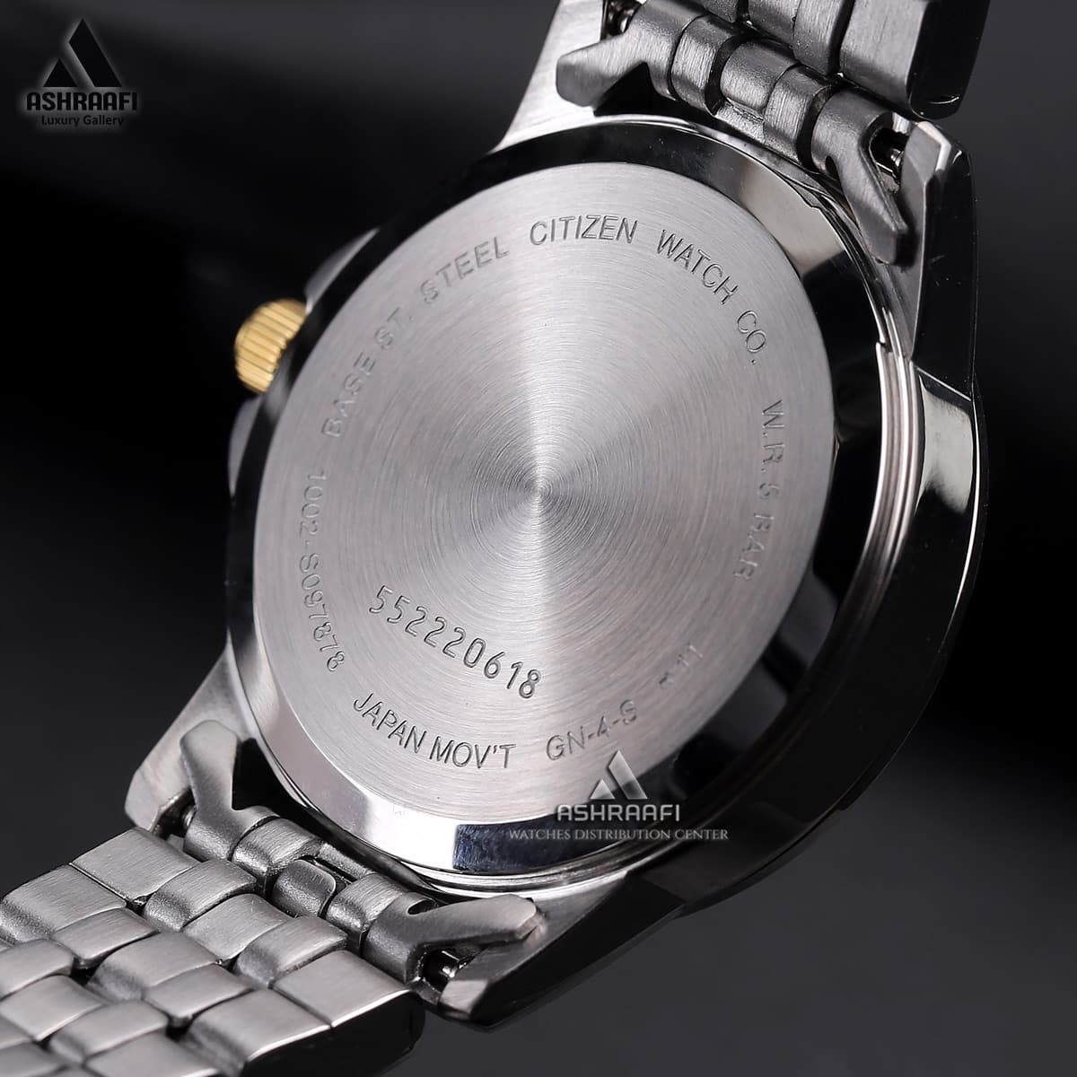 ساعت سیتیزن صفحه مشکی Citizen EQ0608-55E — تصویر ۵