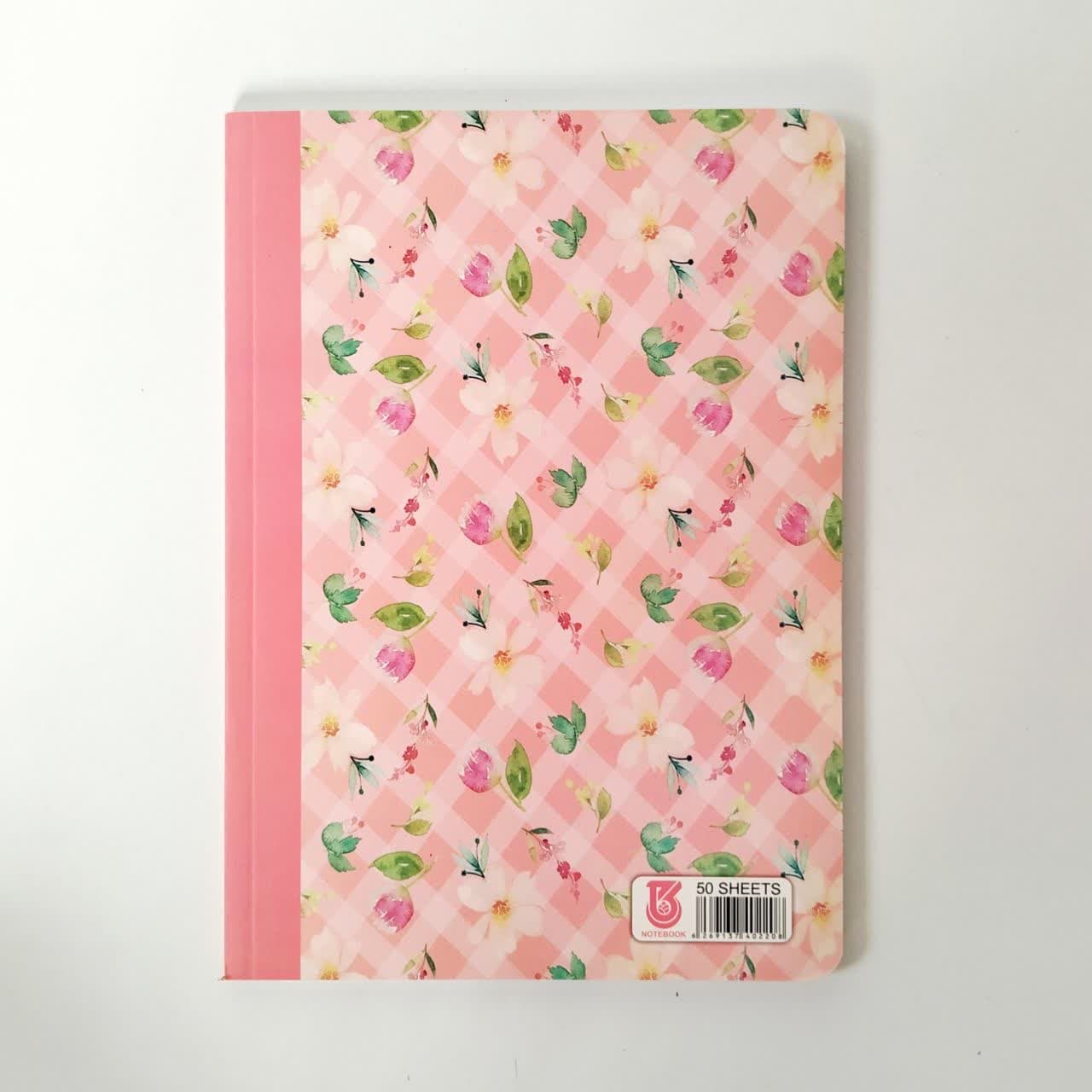 ☆دفتر مشق جلد نرم ته چسب 50 برگ طرح 1 کد 2208 کاج — تصویر ۳