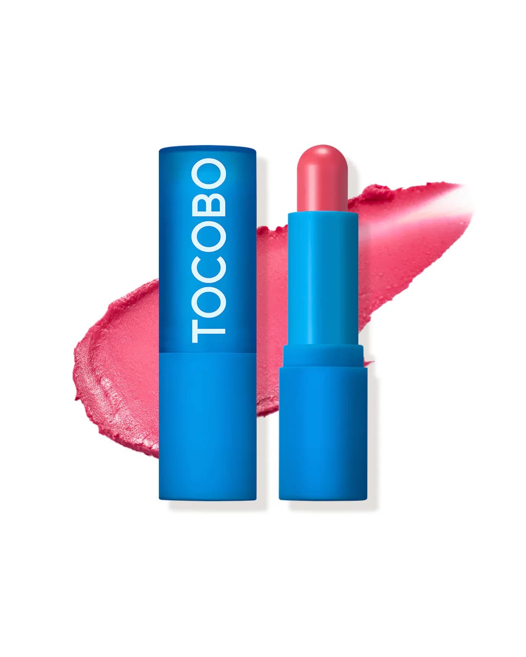 بالم لب رنگی مخملی توکوبو TOCOBO سری POWER CREAM مدل 032ROSE PETAL وزن 3.5 گرم