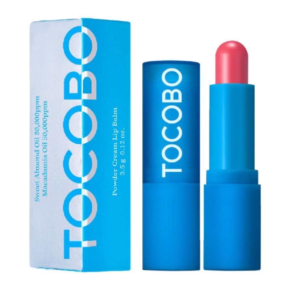 بالم لب رنگی مخملی توکوبو TOCOBO سری POWER CREAM مدل 032ROSE PETAL وزن 3.5 گرم — تصویر ۵