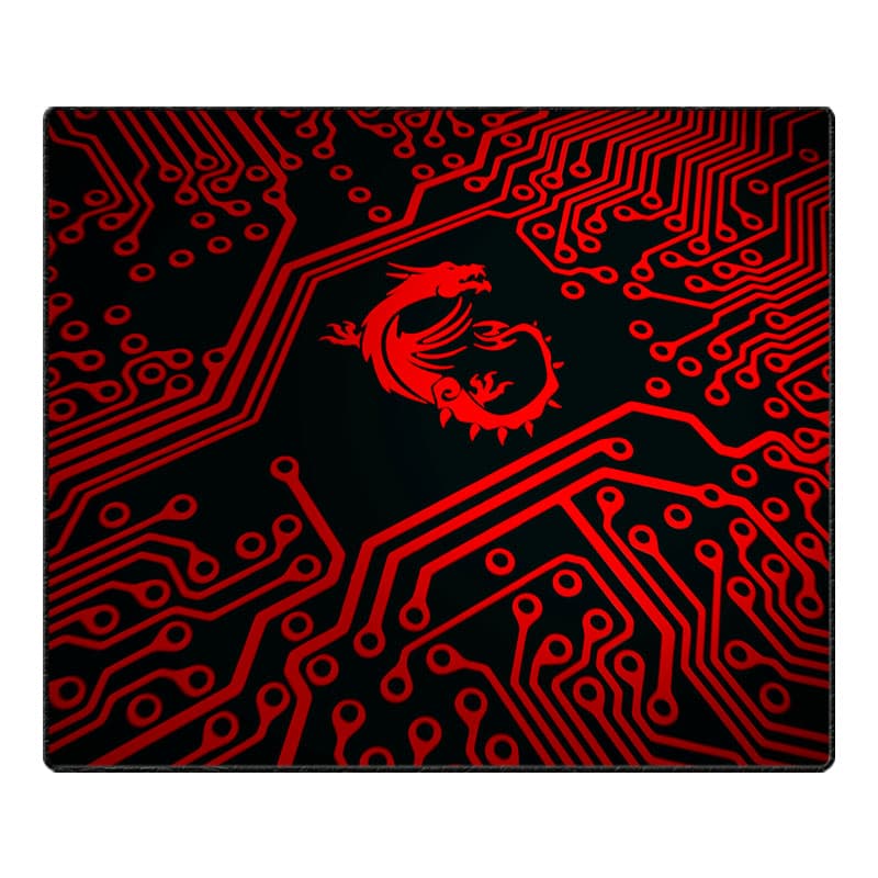 ماوس پد گیمینگ طرح msi سایز 35*42 CM — تصویر ۵