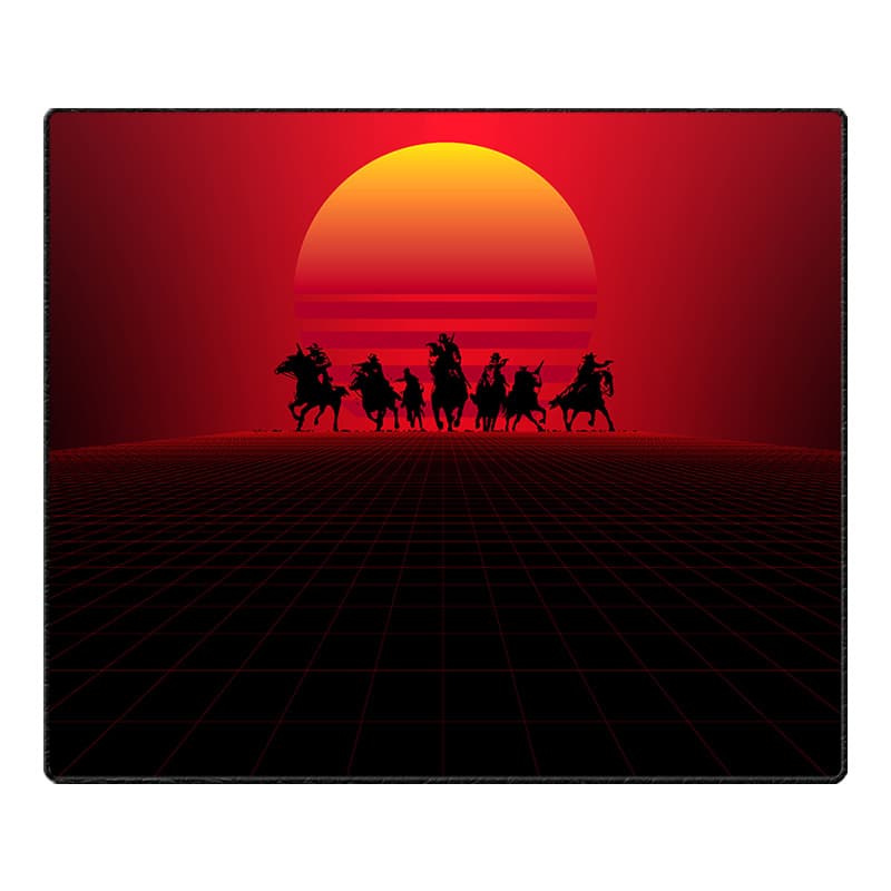 ماوس پد گیمینگ طرح Red Dead Redemption 2 سایز 35*42 CM