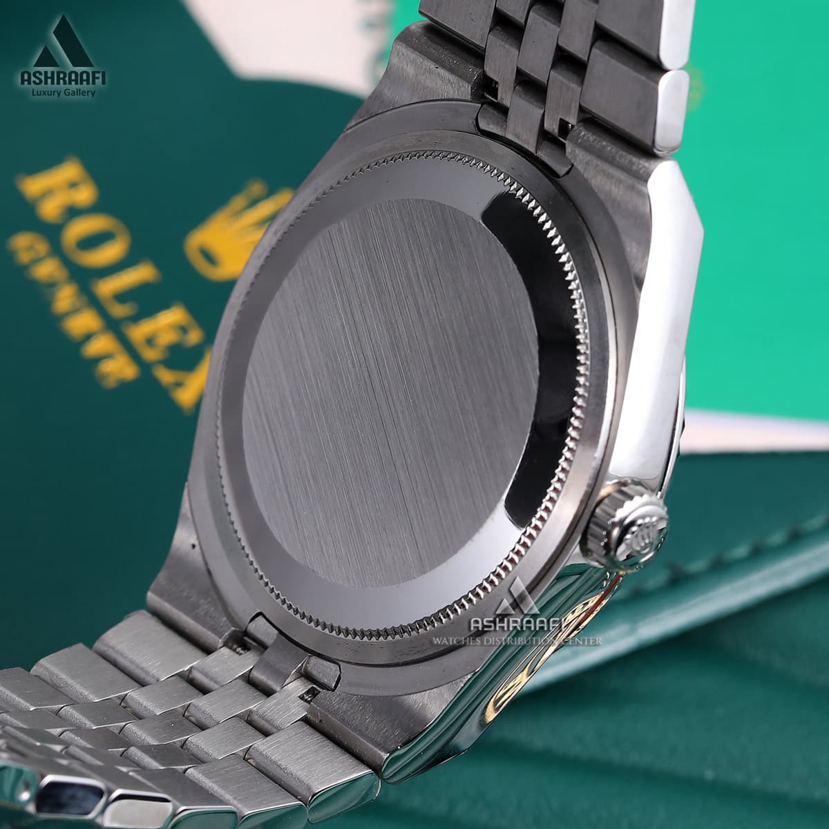 ساعت رولکس لند دولر صفحه آبی Rolex Land Dweller 40-SB — تصویر ۶