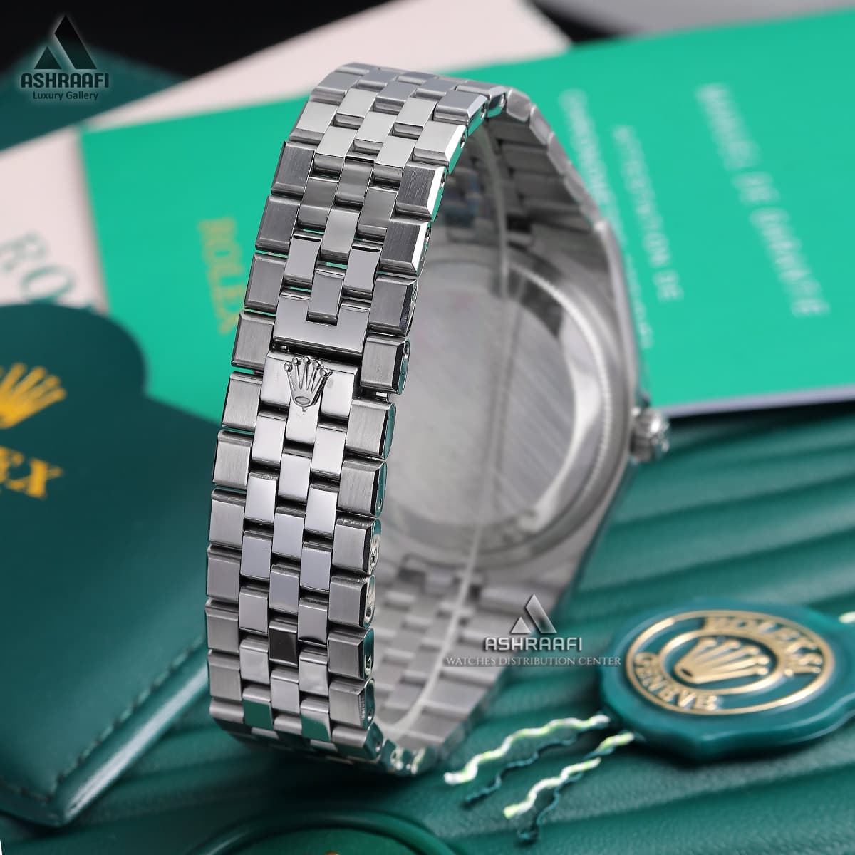 ساعت رولکس لند دولر صفحه آبی Rolex Land Dweller 40-SB — تصویر ۵