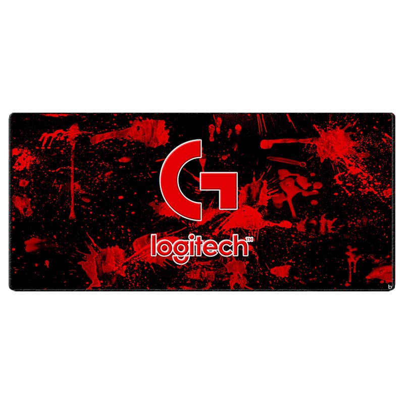 ماوس پد گیمینگ طرح LOGITECH سایز 40*90 CM — تصویر ۶