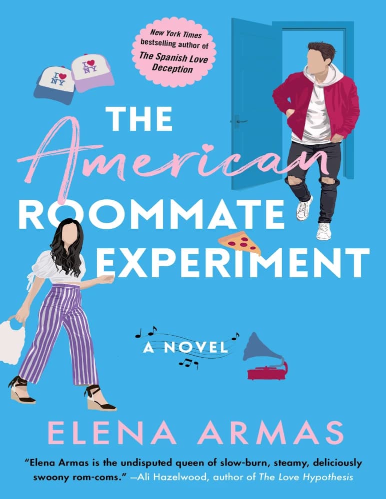 کتاب The American Roommate Experiment (آزمایش هم‌اتاقی آمریکایی) نسخه انگلیسی PDF | النا آرماس