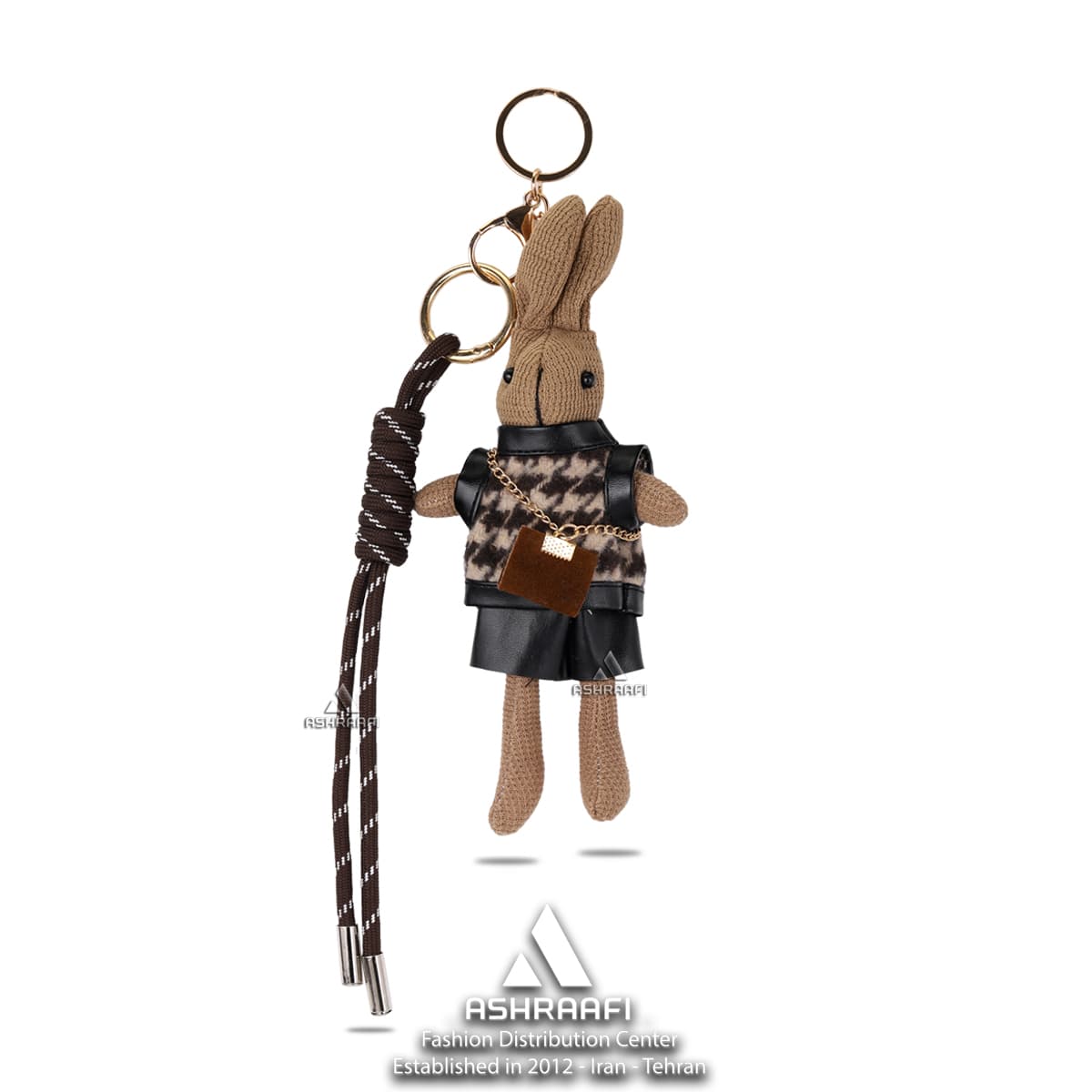 چارم طرح خرگوش Bunny Bag Charm — تصویر ۲