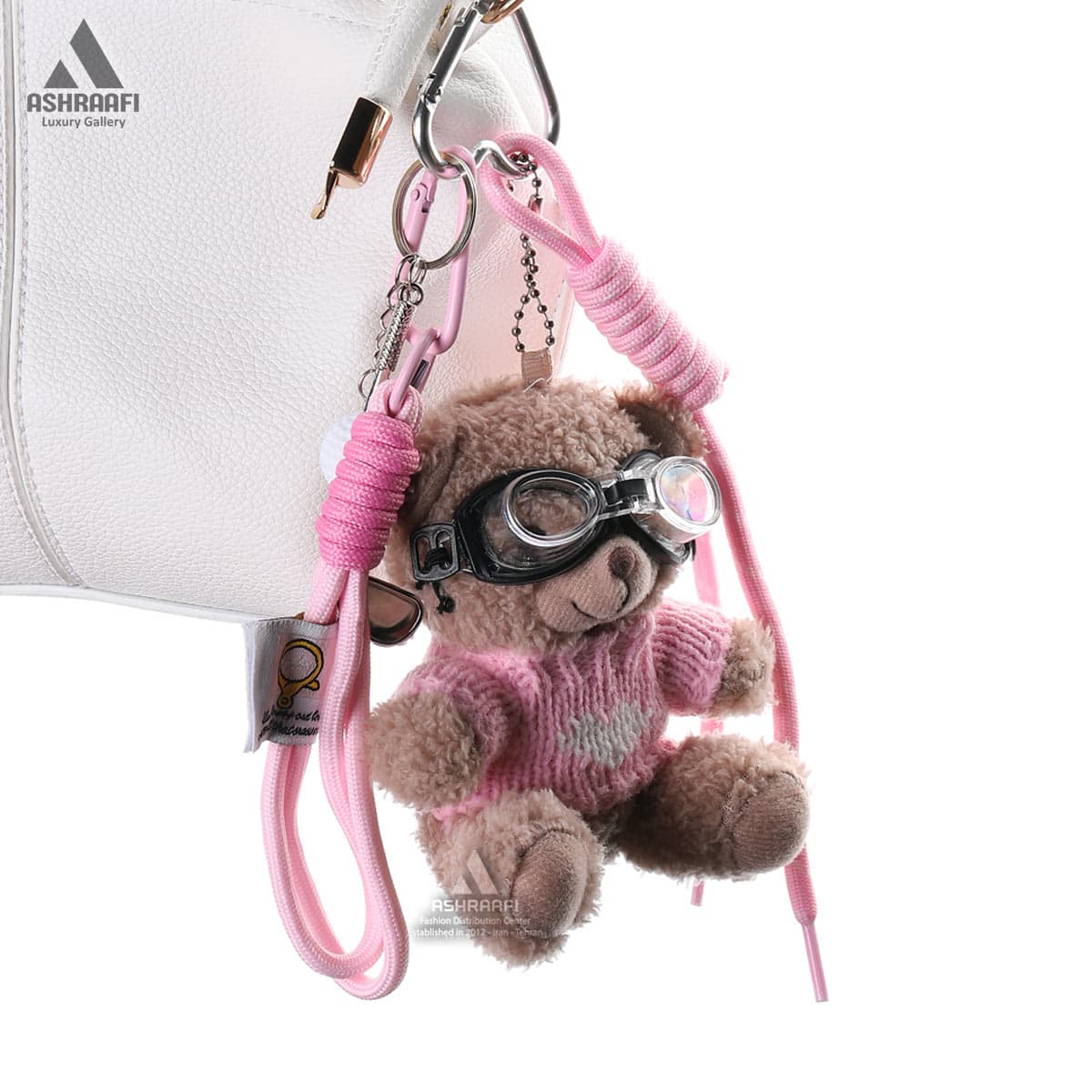 آویز کیف طرح تدی Teddy Bear Charm A04 — تصویر ۳