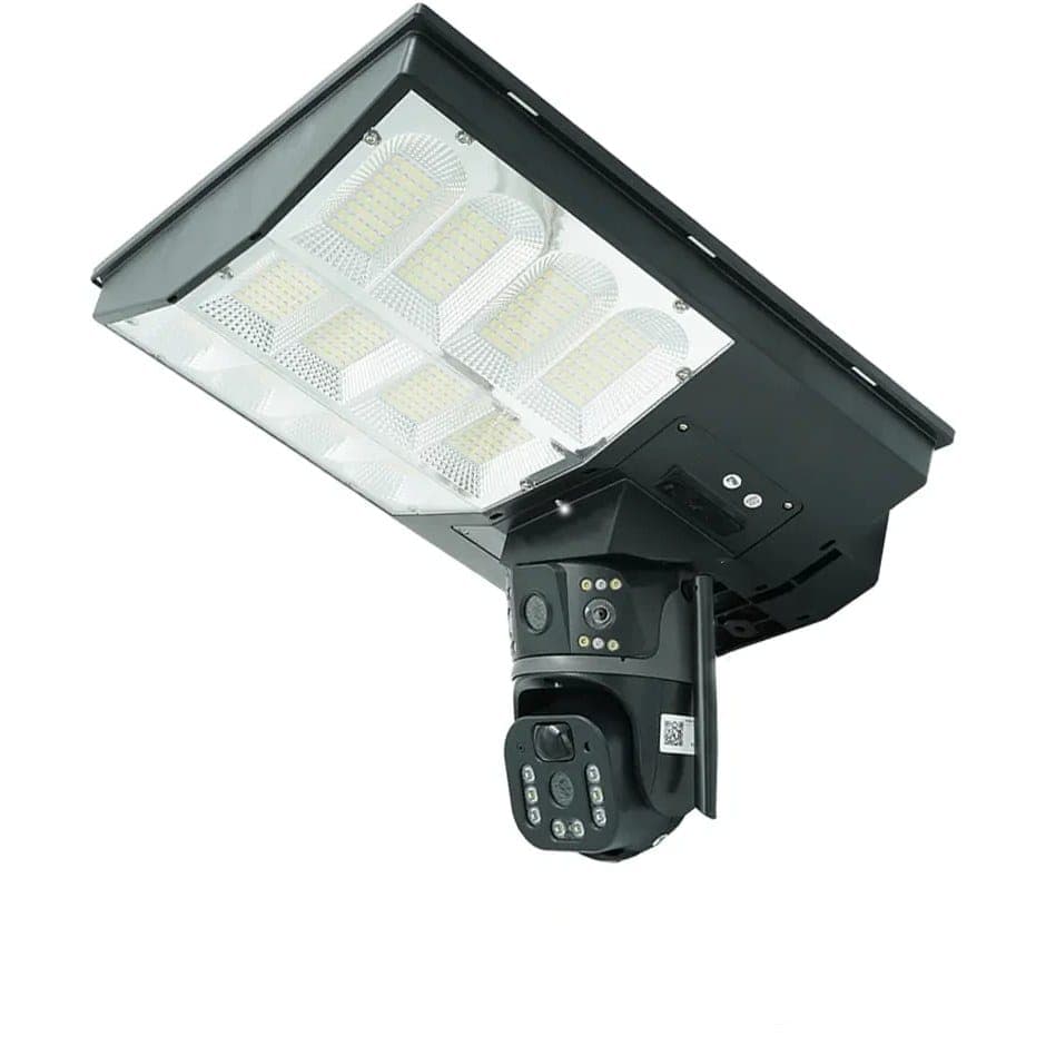 دوربین پروژکتور خورشیدی ws3118 با دو لنز و نرم افزار v380 — تصویر ۲