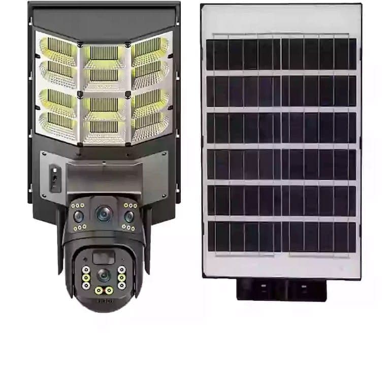 دوربین پروژکتور خورشیدی ws3118 با دو لنز و نرم افزار v380 — تصویر ۵
