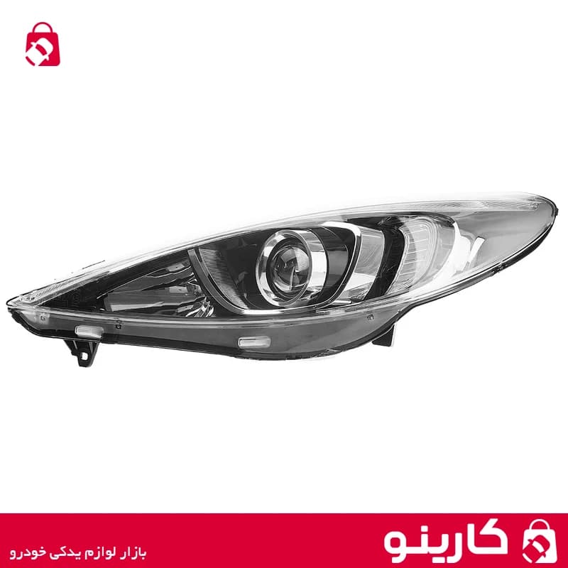 چراغ جلو چپ پژو 207 با دیلایت طرح کروز ایساکو 0540105901