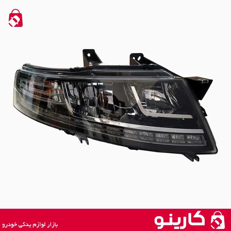 چراغ جلو راست سمند سورن پلاس دیلایت swan لامپ تندیس تهران فام یکتا ایساکو 0540213699