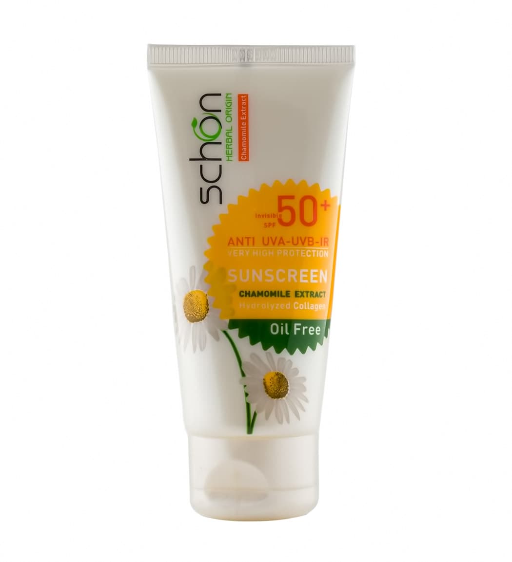 ضد آفتاب شون بی رنگ فاقد چربی SPF 50 Oil Free حجم 50 میل — تصویر ۲
