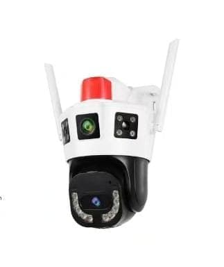دوربین مداربسته سیمکارتی مدل SD5-4G(سفید) بدون محدودیت در اپراتور با سرعت بالا ( اپلیکیشن O-KAM PRO )سرور داخلی — تصویر ۲