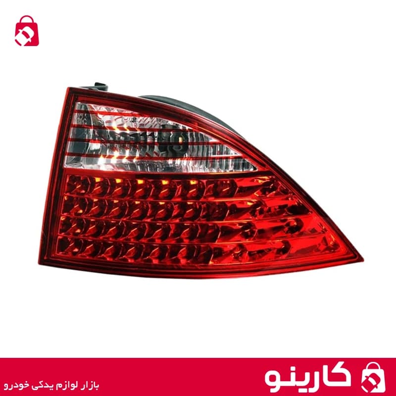 چراغ خطر عقب سمند سورن روی گلگیر راست بی نی سی BINICI