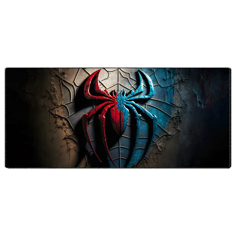 ماوس پد گیمینگ طرح Spider سایز 30*70 CM