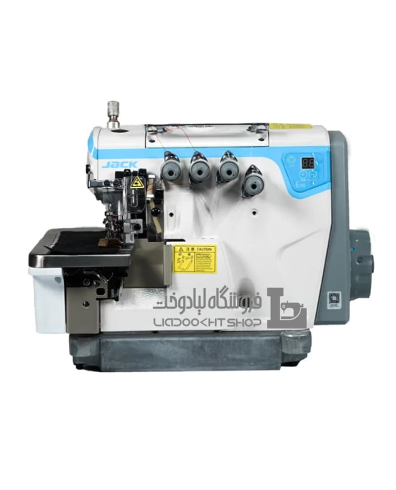 چرخ خیاطی صنعتی سردوز چهار نخ جک E4S-4